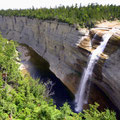 Chute Vauréal, Île d'Anticosti