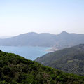 Blick auf den Süden Korfus