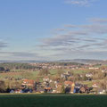 Blick auf Schwärzdorf vom Knorrn.