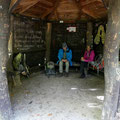 Mittagsrast in der Dr-Horster-Hütte