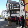 Am Weinhaus zur Rauschen. Hier wurde am 19.04.1973 die portugiesische Partida Socialista gegründet