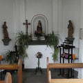 In der Kapelle "Maria Königin des Friedens" in Untervinxt