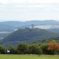 Blick auf die Burg Olbrück