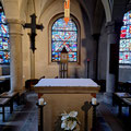 In der Krypta der Abteikirche