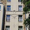 Blick auf das Erft-Haus in der Neusser Straße