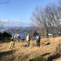 山本山から琵琶湖を望む