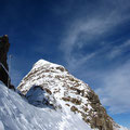 Le petit ressaut qui mène à l'arête finale
