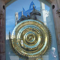 Curioso reloj en Cambridge