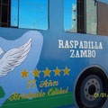 Raspadillero con casa en forma de Bus jaja