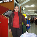 At Stasnted airport before leave to Berlin