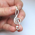 Notenschlüssel Anhänger