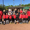 Team G1-XXL beim Post SV Oberhausen am 19.04.2014