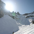 Aufwärts gehts im Altensteinertal, der Sonne entgegen