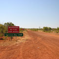 Beware - road in Australia doesn't mean safe travelling!