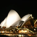 Sydney Opera House, night view
