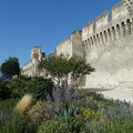 Stadtmauer in Avignon