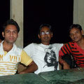 Nikhil, Preet und Bhupendra