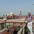Lahore vor der großen Moschee