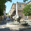 Netter Brunnen in Aix