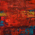 Emotionen 80 x 80 cm Rakeltechnik