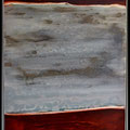 Ohne Titel -rot-80 x 60 mit Schattenfugenrahmen