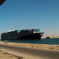 entlang dem Suezkanal
