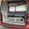 VW T5 / T6 / T6.1 California Ocean mit TRAVEL-SLEEP-BOX Heckauszug / Campingbox