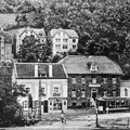 27_538_Bahnübergang Stennertstraße um 1928, Café Möller