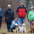 Regensburger Spaziergang, 11. März 2012, der erste Teil der Gruppe ist schon da!