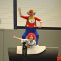 Clownduo mit Laura 2012