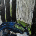Winterwald 2, 60x80 cm