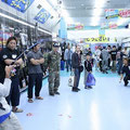 イベント終了後のフリータイムでの一幕。ラインを通してロッドの解説もありました。