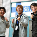 井上友樹がトークショーをしたのは小沼氏と村岡氏の２人。かなり盛り上がりました！