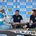 井上友樹は嶋田さんとトークショー。司会はやはり菅原さんが最高です！