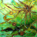 Jungle, 50x50 cm, Acryl auf Leinwand