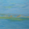 Nebelstimmung, Acryl auf Leinwand, 40x50 cm