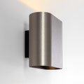 silver bronze brushed anodised - black matt