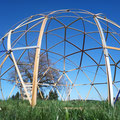 Geodome mit Tür