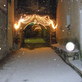 Ruelle du village Décembre 2009. Photo Marcel Imbert