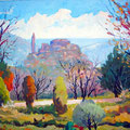 Une peinturue du village