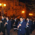 25/11/2007 - Collesano (PA) |Gemellaggio Musicale in occasione della festività di Santa Cecilia insieme alla banda "M. SS dei Miracoli" di Collesano