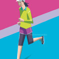 running woman   /Feb.2020