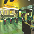 Ticket gate   /Jun.2020