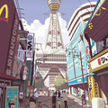 Tsutenkaku Tower   /Sep.2022