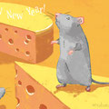 2020 new year's card (Japanese zodiac,mouse) /Jan.2020