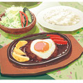 Hamburg Steak   /Jan.2022