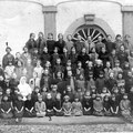 Béguinage : 1. Elisabeth Lambert 2. Hélène Vandevandel 3. Elisabeth Maillet 4. Lucienne PLisnier 5. Flora Gysel 6. Gilberte Durieux 7. Clémence Michay(?) 8. Germaine Chrétien 9. Berhe Rotz 10. Claire Bataille 11. Germaine Henri