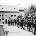 Les Allemands au square Gabrielle Petit