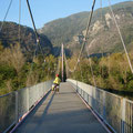 Brücke über die Melezza ( kurz vor der Einmündung in die Maggia )