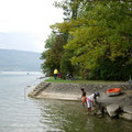 Rast- und Badeplatz am Bielersee